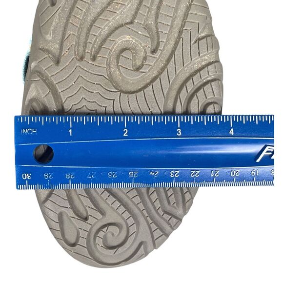 TEVA Tirra Sandals Size 7Y Youth 7 Alaskan Blue Gray Strappy Hiking Adventure - Picture 7 of 16